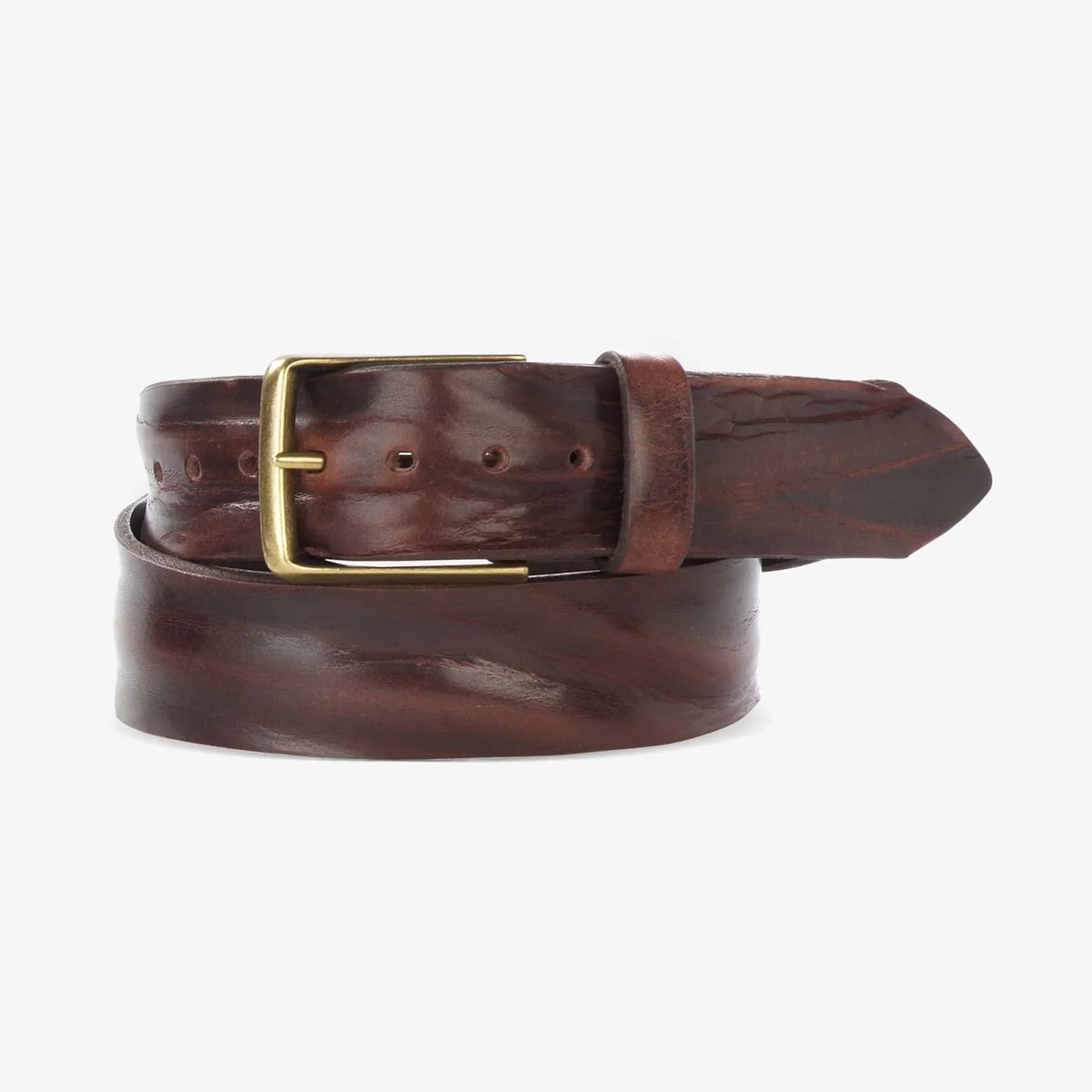 Otes Belt (Dark Brown Skrunchy)