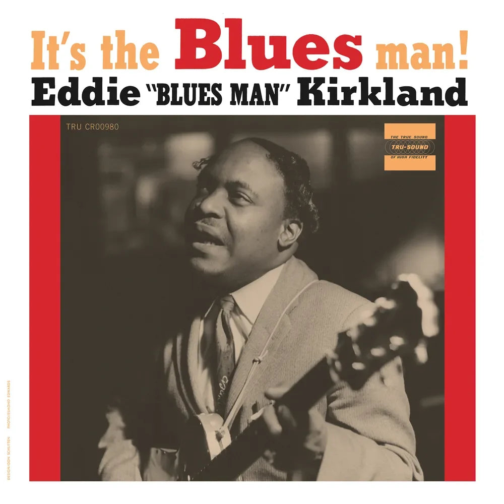 VINYLEddie Kirkland - It's The Blues Man! (Bluesville Acoustic Sounds Series) - 2026 (180g black vinyl * tip-on jacket)