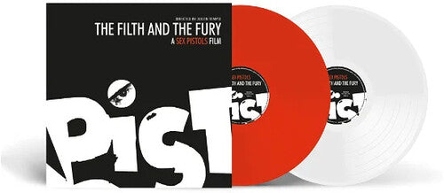 The Sex Pistols - The Filth & The Fury 2LP Vinyl (Limited Edition, Red & White Colored Vinyl, United Kingdom)