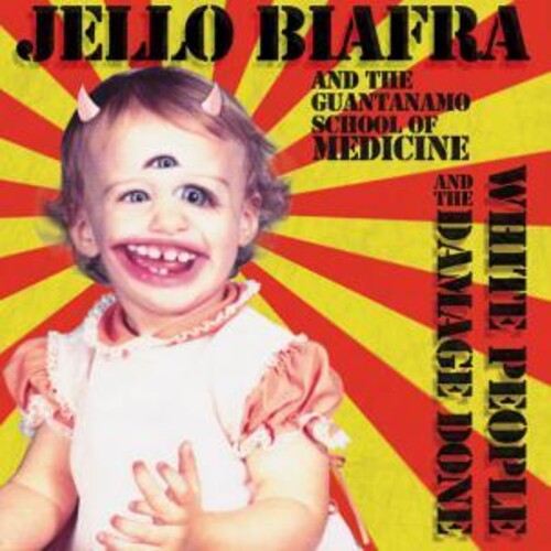 Jello Biafra - White People & The Damage Done LP Vinyl (White Colored Vinyl, Limited Edition)