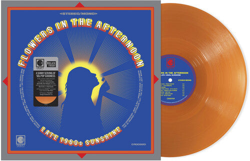 V/A - Flowers In The Afternoon: Late 1960's LP (RSD BF 2025 Exclusive, Clear Orange Vinyl)