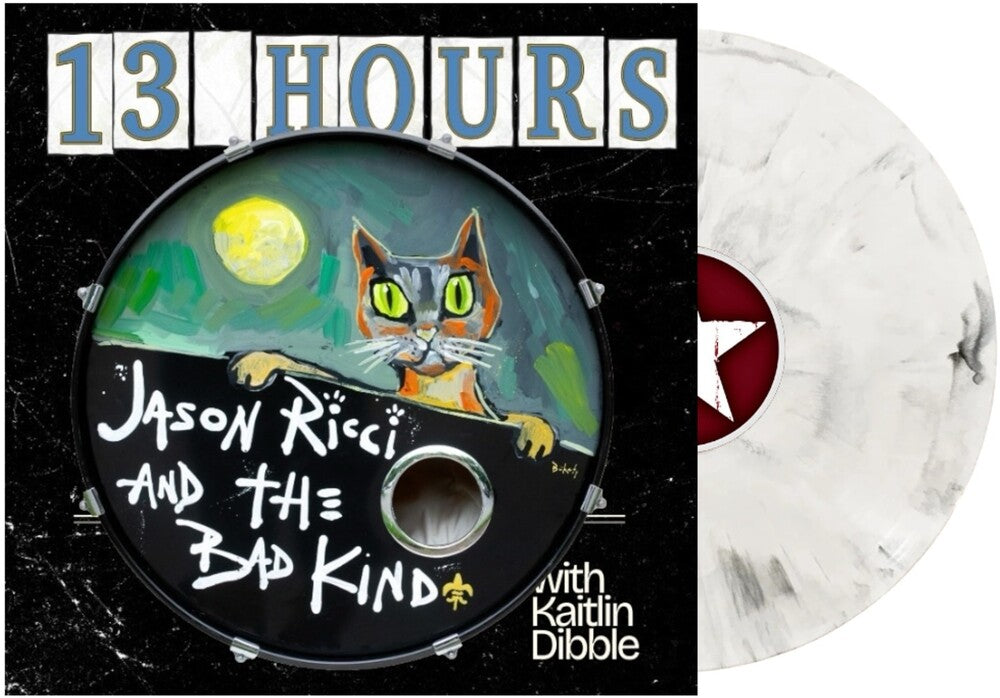VINYLJason Ricci & The Bad Kind / Dibble,Kaitlin - 13 Hours LP (Colored, Wht)