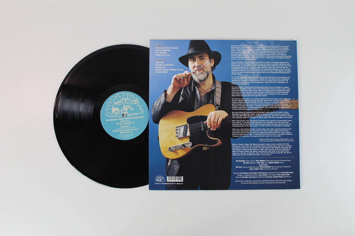 vinylRoy Buchanan - When A Guitar Plays The Blues on Alligator Records