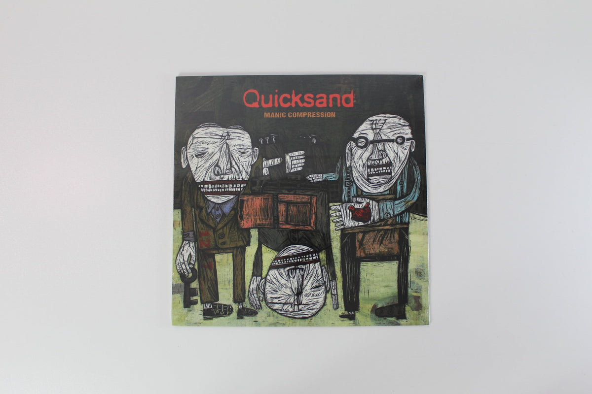 Quicksand - Manic Compression on Asbestos Island Reissue Sealed