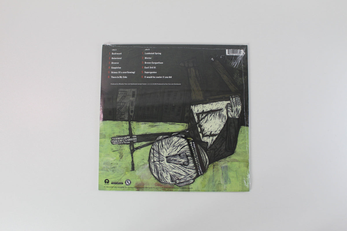 Quicksand - Manic Compression on Asbestos Island Reissue Sealed