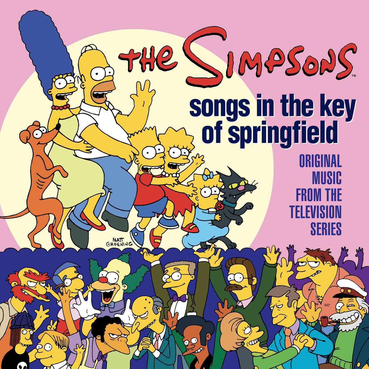 The Simpsons: Songs In The Key Of Springfield - Music From The Television Series (Colored Vinyl) Vinyl 2LP