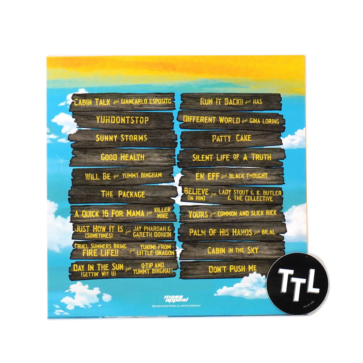 De La Soul: Cabin In The Sky (Duckie Colored Vinyl) Vinyl 2LP
