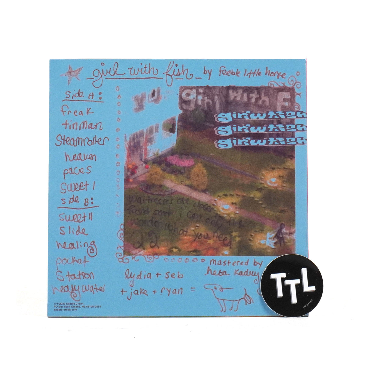 Feeble Little Horse: Girl With Fish (Colored Vinyl)