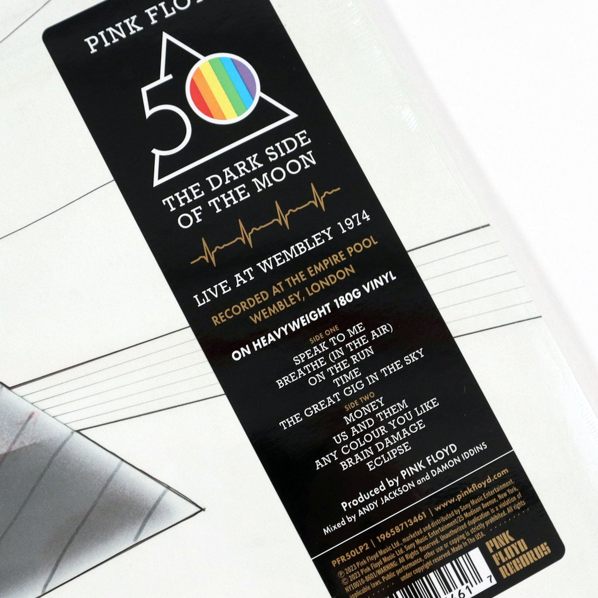 Pink Floyd: The Dark Side Of The Moon - Live At Wembley, London 1974 (180g)
