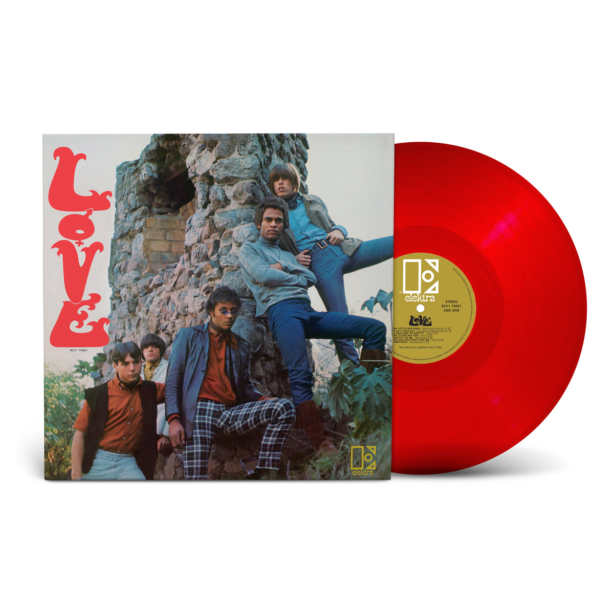 [PRE-ORDER] Love - Love [ROCKtober 2026] [Transparent Red Vinyl] [Release Date: 10/16/2026]