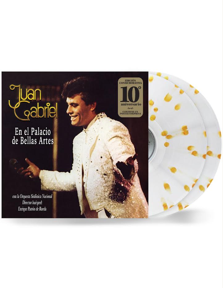 [PRE-ORDER] Juan Gabriel - En El Palacio De Bellas Artes [Clear w/ Gold Spots Vinyl] [Release Date: 09/11/2026]