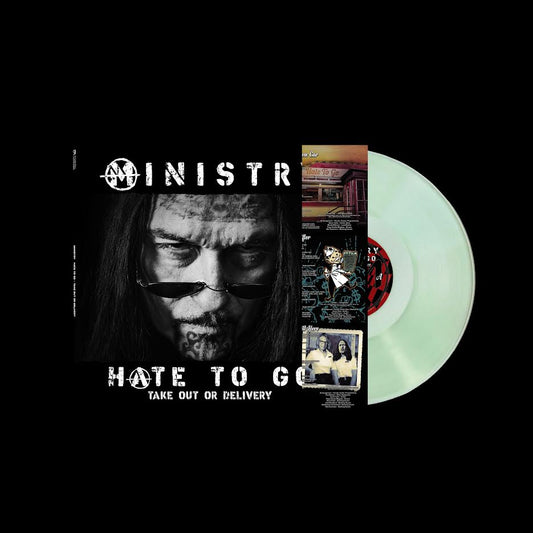 [PRE-ORDER] Ministry - Hate To Go: Take Out Or Delivery [Clear Green Vinyl] [Release Date: 10/30/2026]