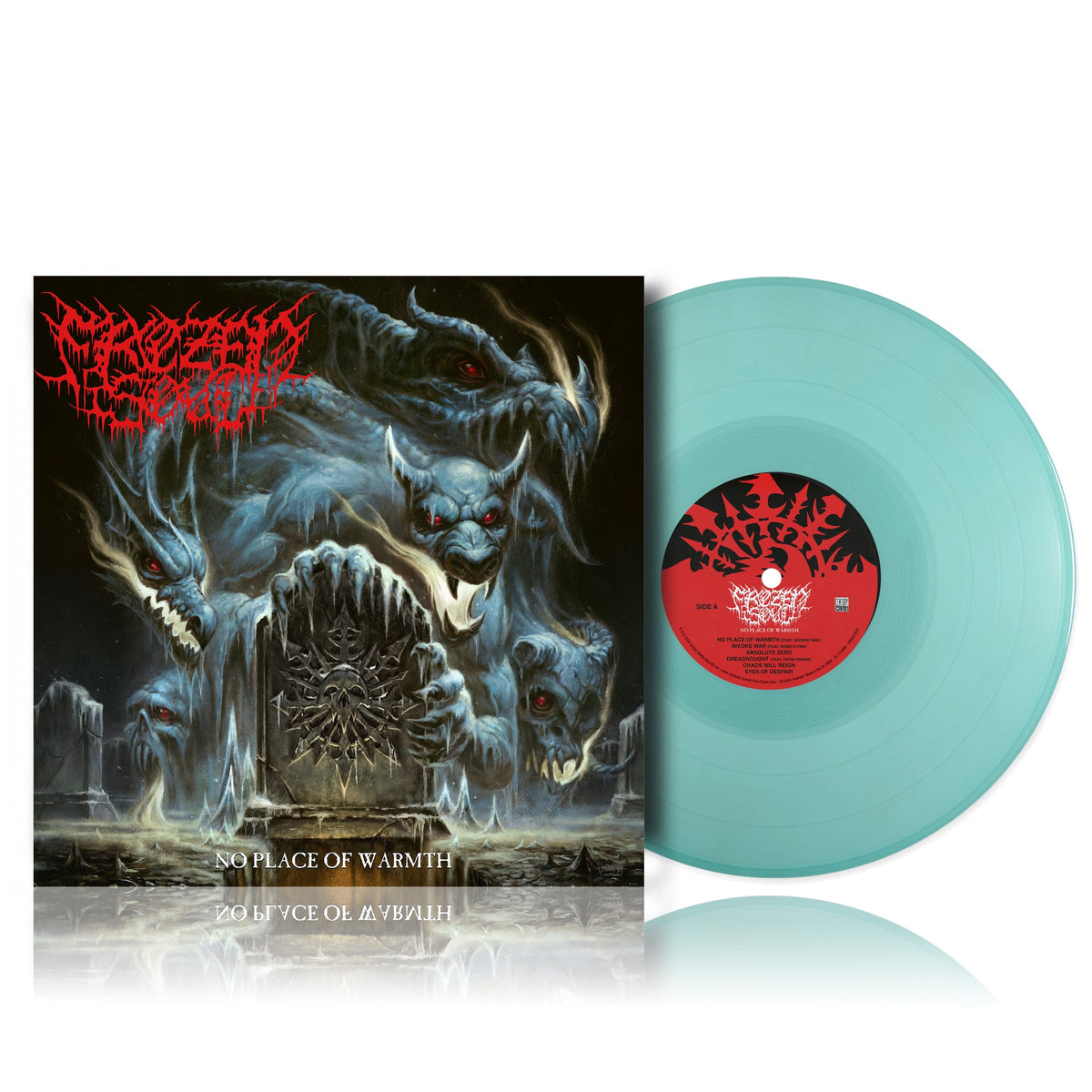 Frozen Soul - No Place Of Warmth [Translucent Light Blue Vinyl]