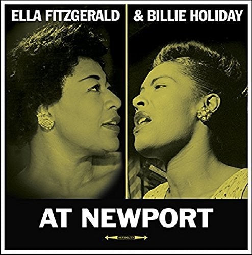Ella Fitzgerald & Billie Holiday - At Newport LP (United Kingdom)