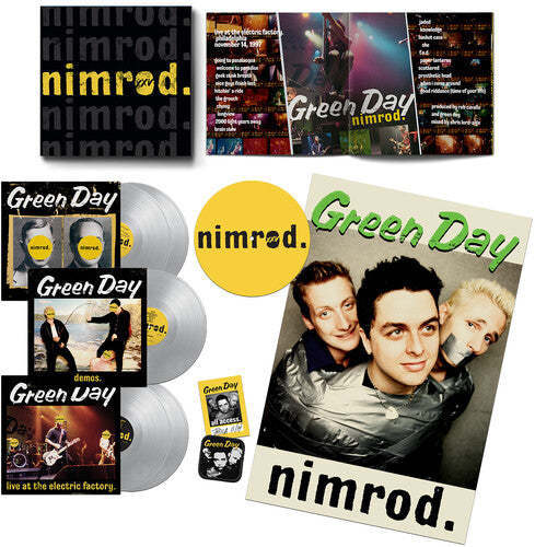 Green Day - Nimrod 5LP Vinyl (Indie Exclusive Silver Vinyl Box Set, 25th Anniversary Edition)