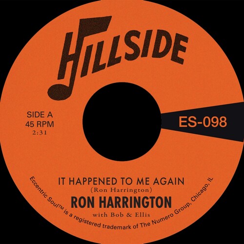 Ron Harrington - It Happened to Me Again / Because You're Mine [7"] [Opaque Maroon Vinyl]