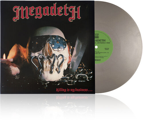Megadeth - Killing Is My Business...And Business Is Good LP (Silver Colored Vinyl, Anniversary Edition)