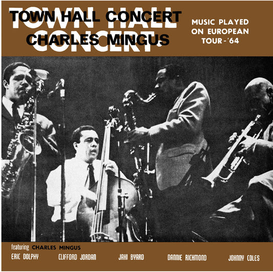 Charles Mingus - Town Hall Concert 1964 Vol. 1 LP (Clear, 180 Gram, Indie Exclusive)