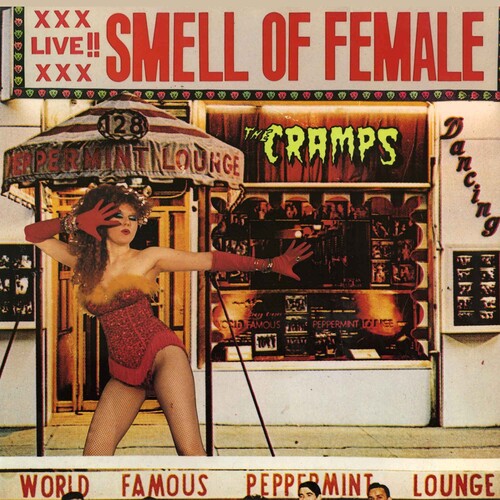 The Cramps - Smell Of Female LP Vinyl (Red Colored Vinyl, United Kingdom)