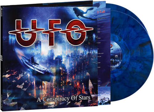 [PRE-ORDER] UFO - A Conspiracy Of Stars [Black & Blue Marble Vinyl] [Release Date: 09/11/2026]