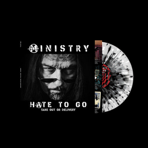 [PRE-ORDER] Ministry - Hate To Go: Take Out Or Delivery [Black & White Splatter Vinyl] [Release Date: 10/30/2026]
