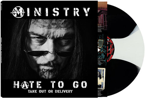 [PRE-ORDER] Ministry - Hate To Go: Take Out Or Delivery [Indie-Exclusive Black & White Vinyl] [Release Date: 11/06/2026]