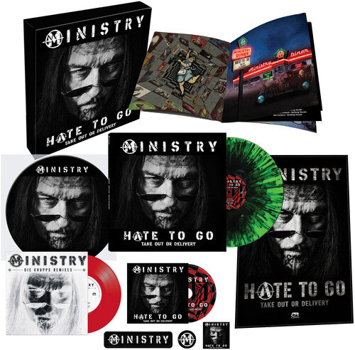 [PRE-ORDER] Ministry - Hate To Go: Take Out Or Delivery [Black/ Green Splatter] [Release Date: 10/30/2026]