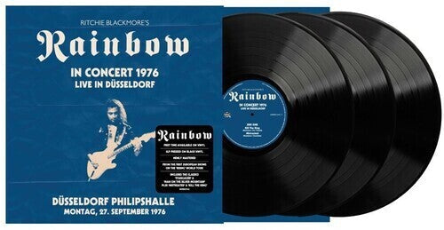 [DAMAGED] Ritchie Blackmore's Rainbow - Live In Dusseldorf 1976: Dusseldorf Philipshalle 27.9.1976 [Black Vinyl] [Import]
