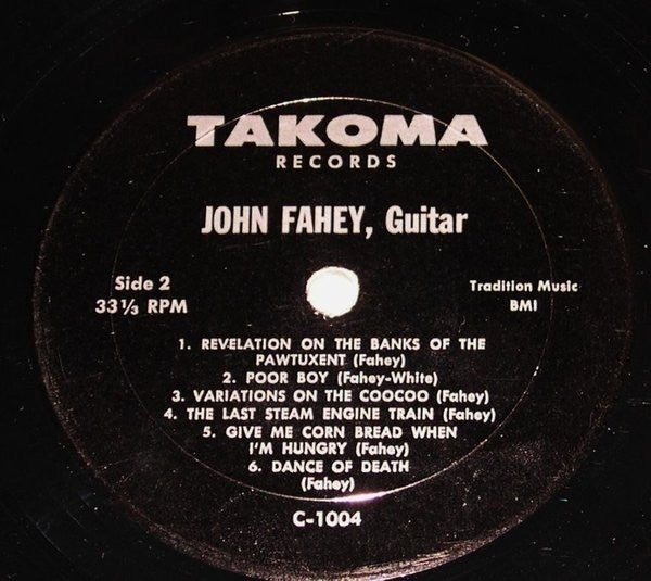 VINYLJohn Fahey - Vol 3 / Dance Of Death & Other Plantation Favorites (LP) (Very Good (VG)) USED