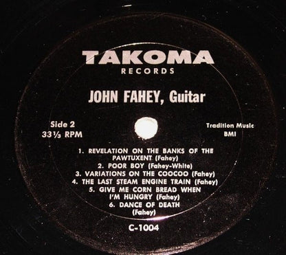 VINYLJohn Fahey - Vol 3 / Dance Of Death & Other Plantation Favorites (LP) (Very Good (VG)) USED