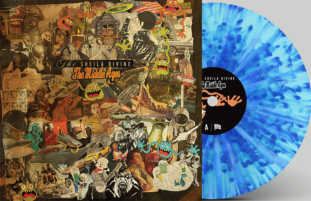 [DAMAGED] The Sheila Divine - The Middle Ages [Indie-Exclusive Blue Smoke Vinyl]