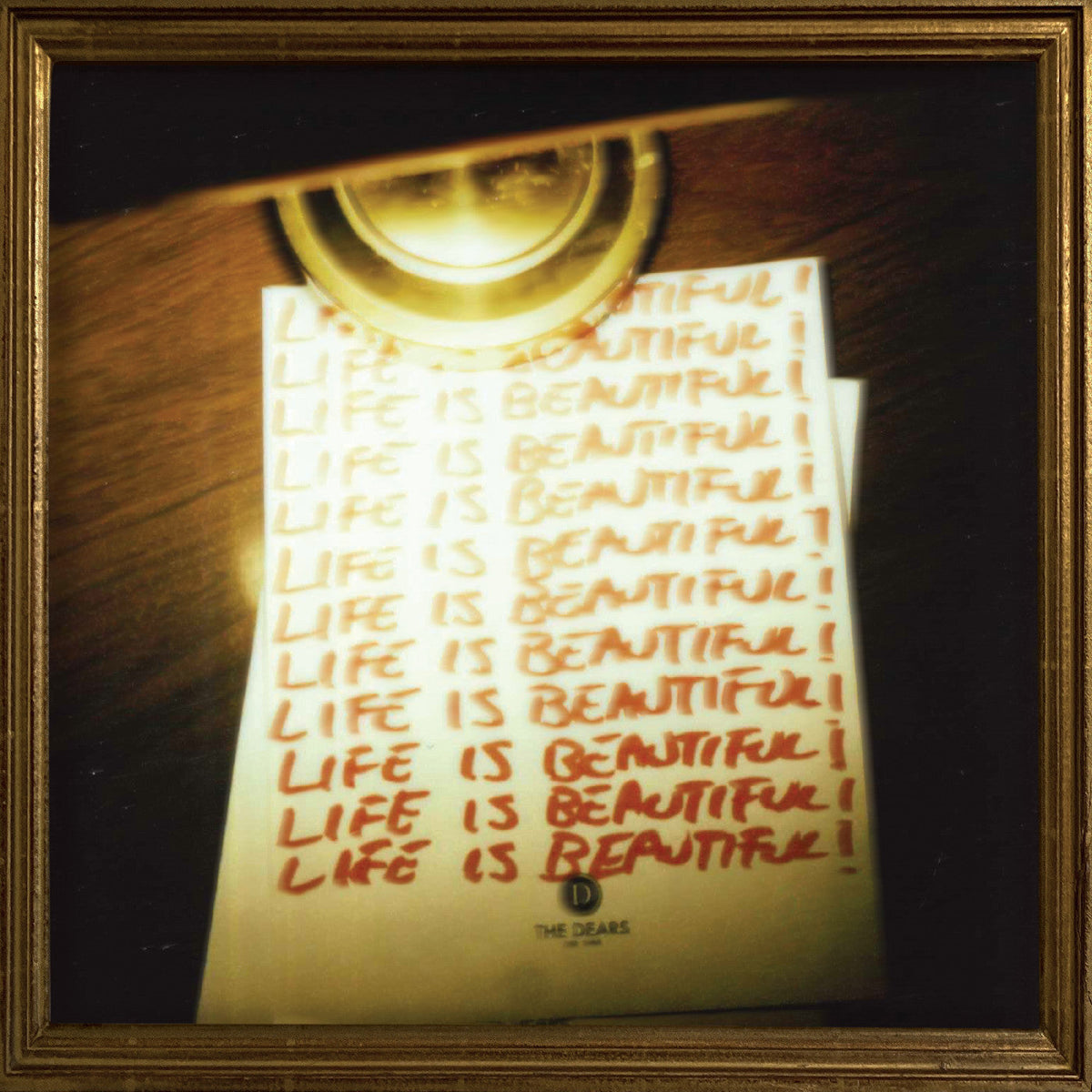 The Dears - Life Is Beautiful! Life Is Beautiful! Life Is Beautiful! [Gold Vinyl + Sticker]