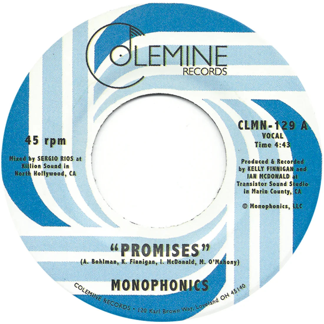 Monophonics - Promises [7"]