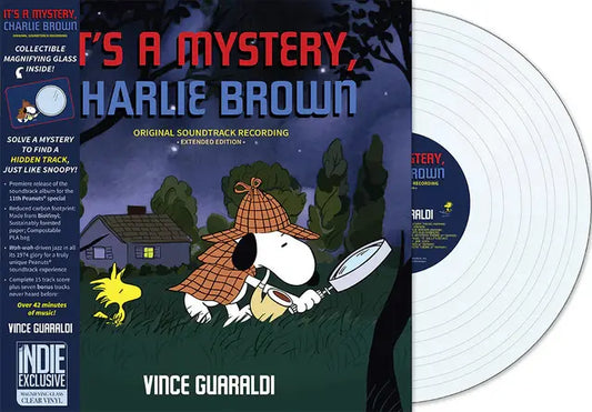 [PRE-ORDER] Vince Guaraldi - It's a Mystery, Charlie Brown [Indie-Exclusive Clear Vinyl] [Release Date: 09/11/2026]