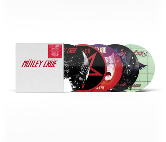 [DAMAGED] Motley Crue - Crucial Crue (45th Anniversary) [Picture Disc Box Set]