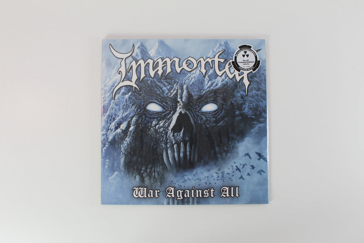 Immortal - War Against All on Nuclear Blast Ltd. Blue Transparent Vinyl