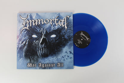 Immortal - War Against All on Nuclear Blast Ltd. Blue Transparent Vinyl
