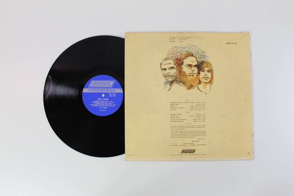 ZZ Top - ZZ Top's First Album on London Records