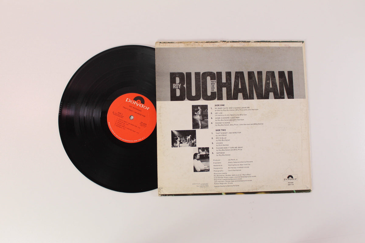 vinylRoy Buchanan - That's What I Am Here For on Polydor
