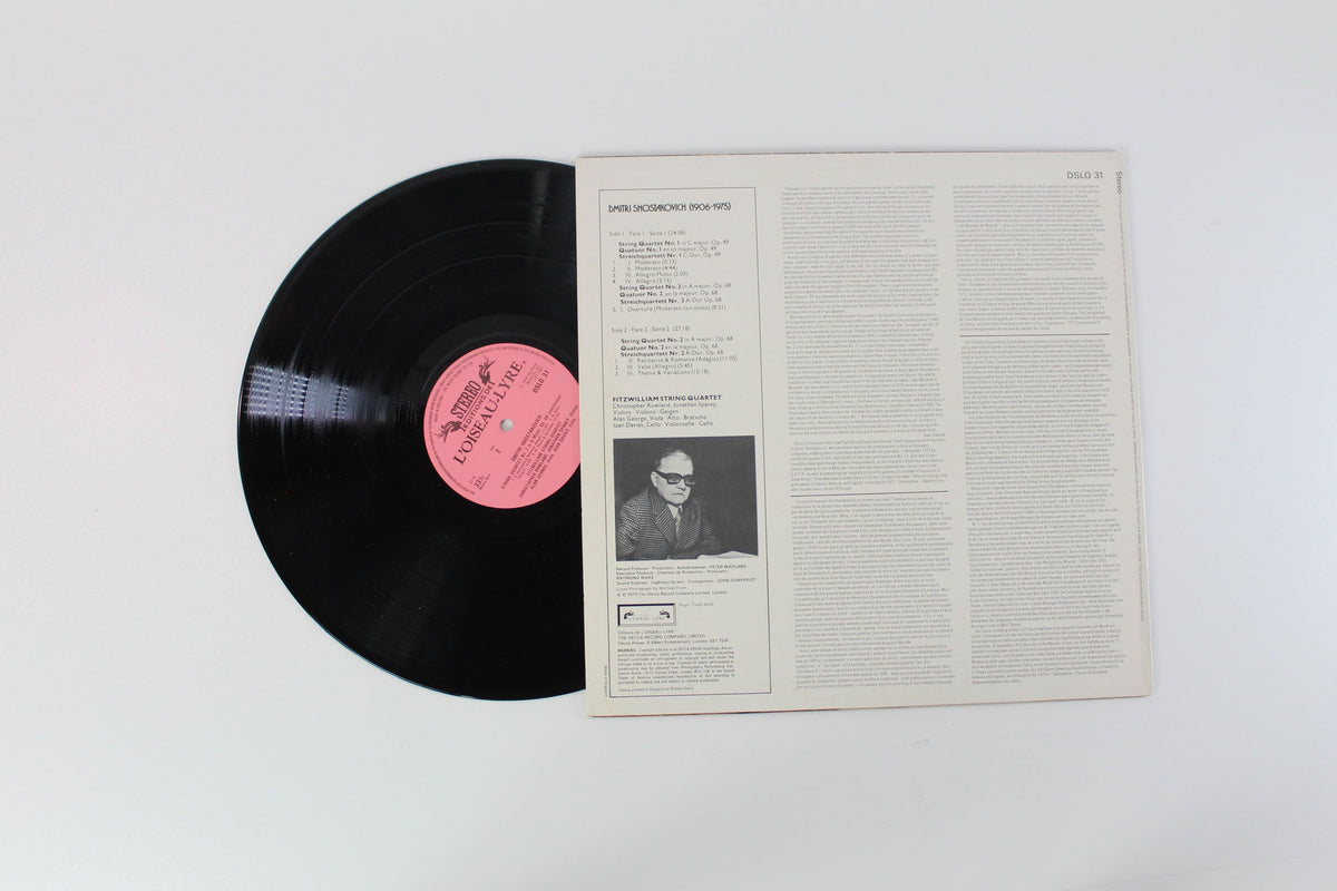 Dmitri Shostakovich - String Quartets Nos. 1 & 2 on L'Oiseau-Lyre