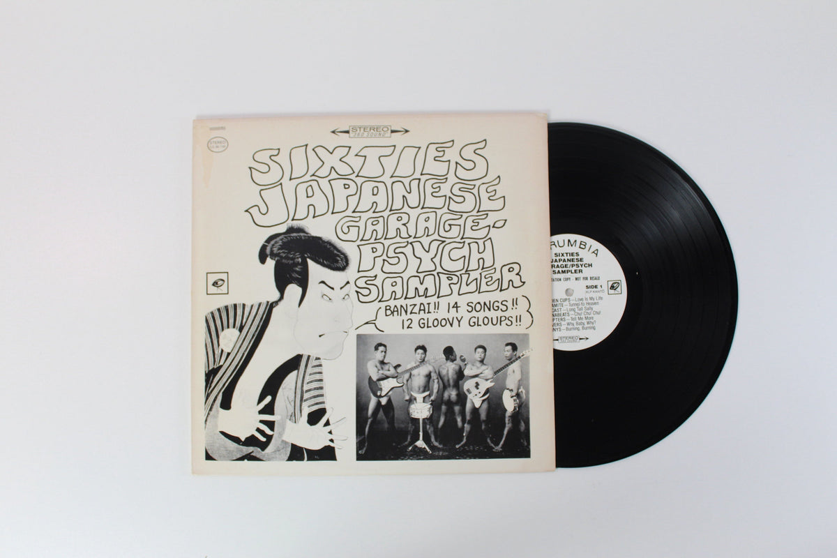 Various - Sixties Japanese Garage-Psych Sampler (Banzai!! 14 Songs!! 12 Gloovy Gloups!!) on Corumbia