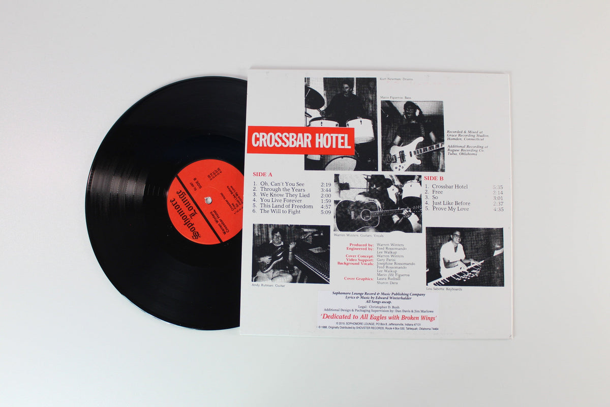 Warren Winters' Band - Crossbar Hotel on Sophomore Lounge