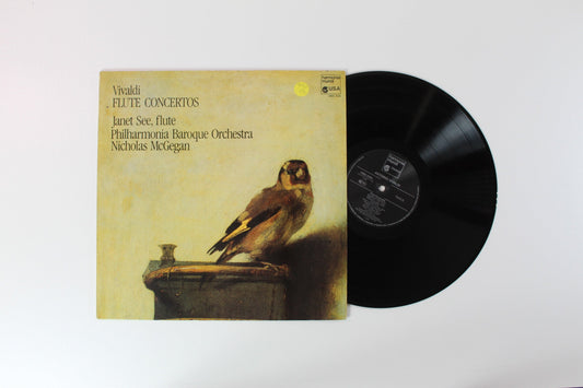 Antonio Vivaldi Janet See Philharmonia Baroque Orchestra Nicholas McGegan - Flute Concertos on Harmonia Mundi