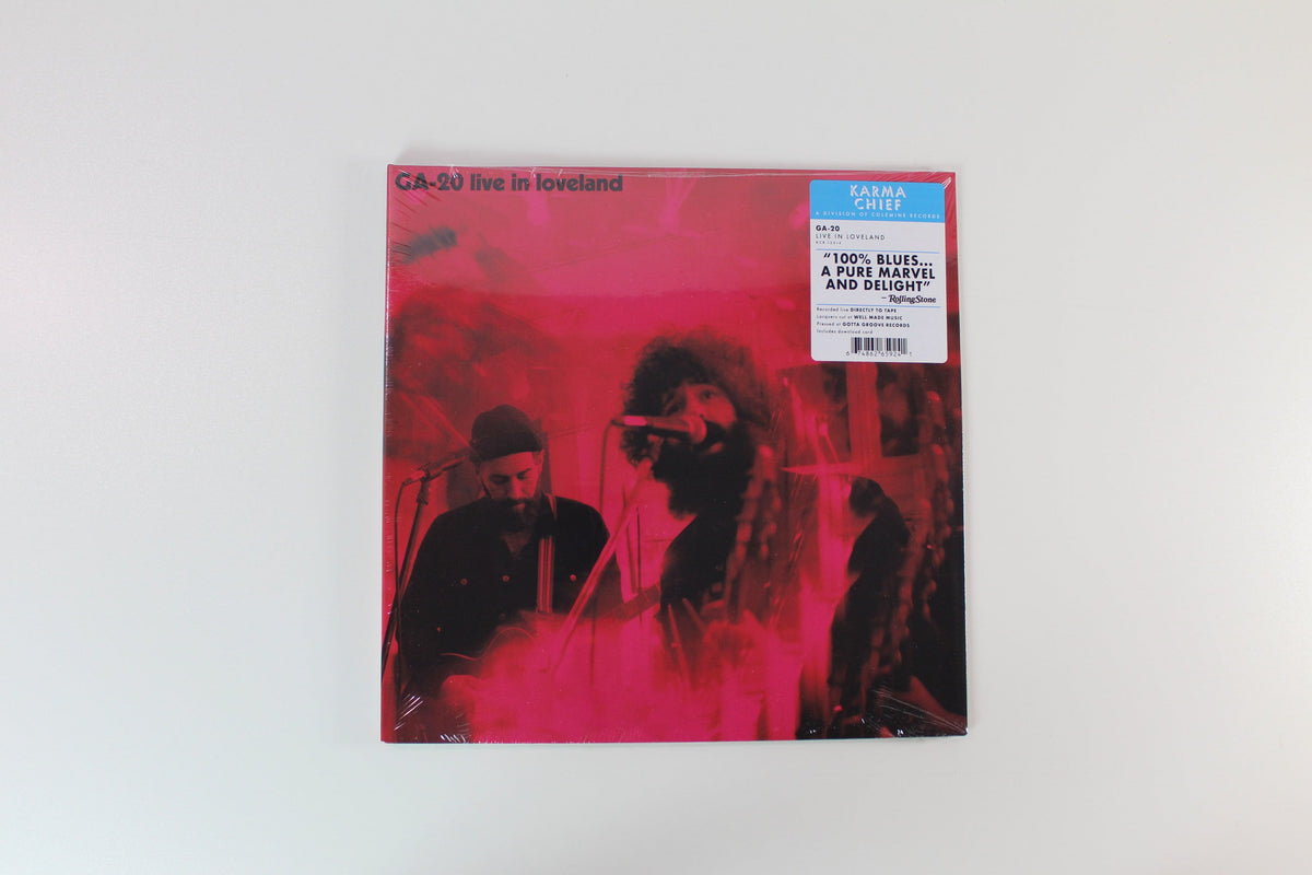 vinylGA-20 - Live In Loveland on Karma Chief Records - Sealed
