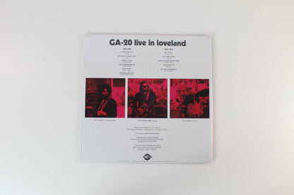vinylGA-20 - Live In Loveland on Karma Chief Records - Sealed