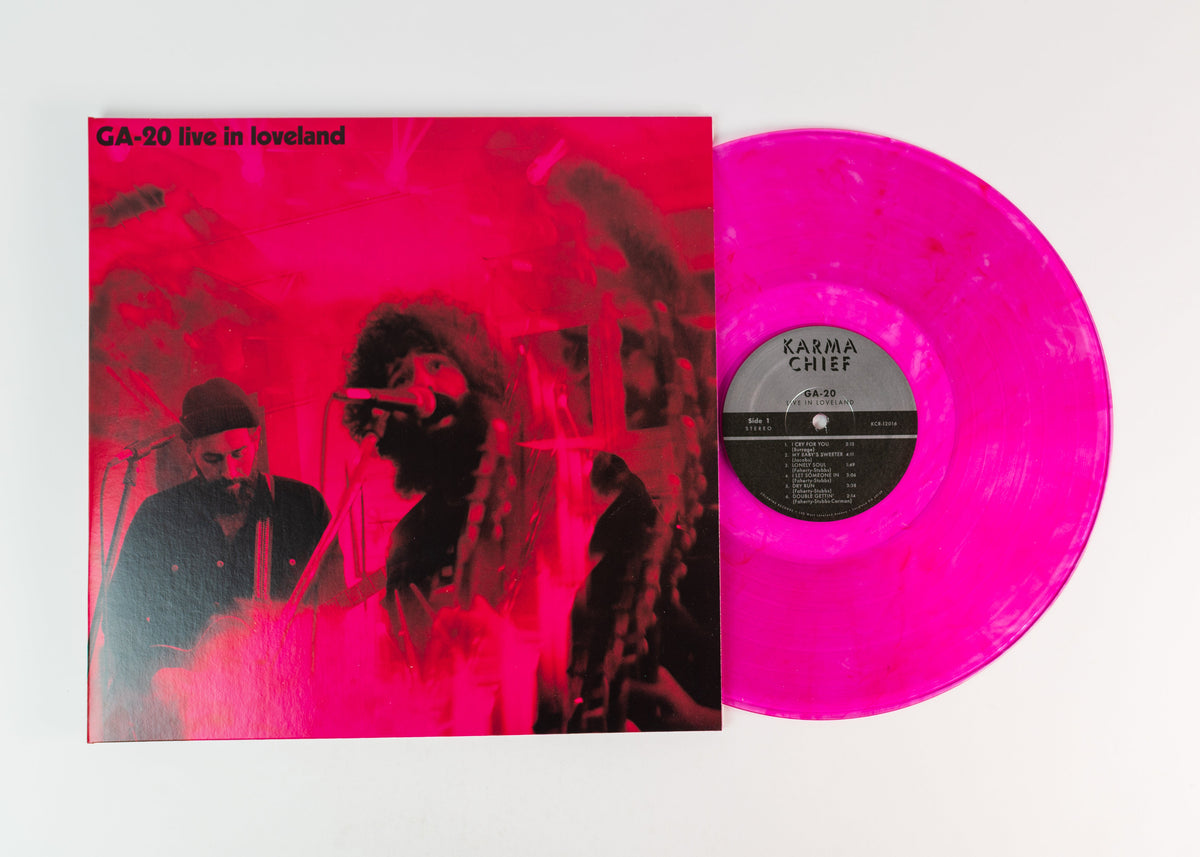 vinylGA-20 - Live in Loveland [Pink Swirl Vinyl]