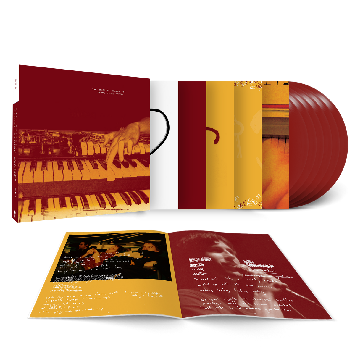 The American Analog Set - Destroy Destroy Destroy [Box Set] [Apple Colored Vinyl]