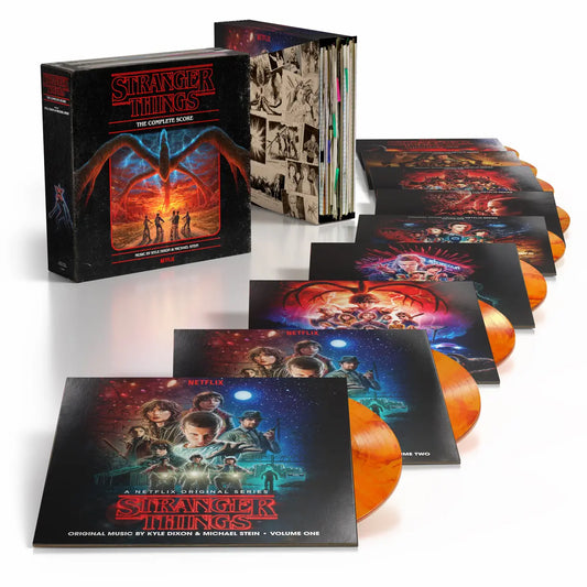 [PRE-ORDER] Kyle Dixon & Michael Stein - Stranger Things: The Complete Score [Vecna's Gate Orange Vinyl Box Set] [Release Date: 10/30/2026]