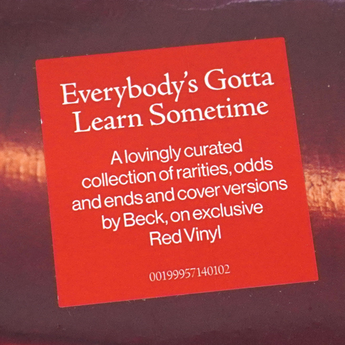 Beck: Everybody's Gotta Learn Sometime (Colored Vinyl)