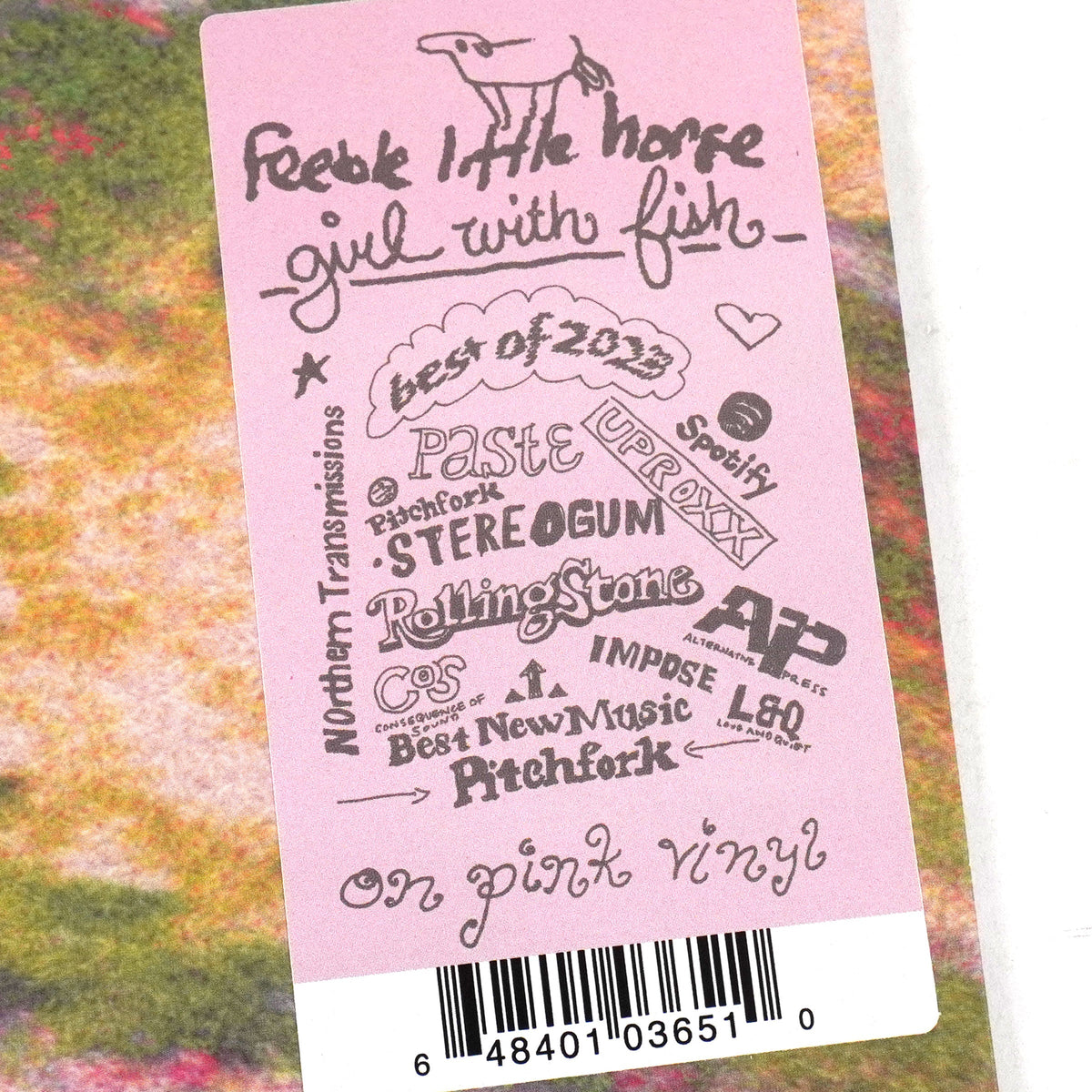 Feeble Little Horse: Girl With Fish (Colored Vinyl)